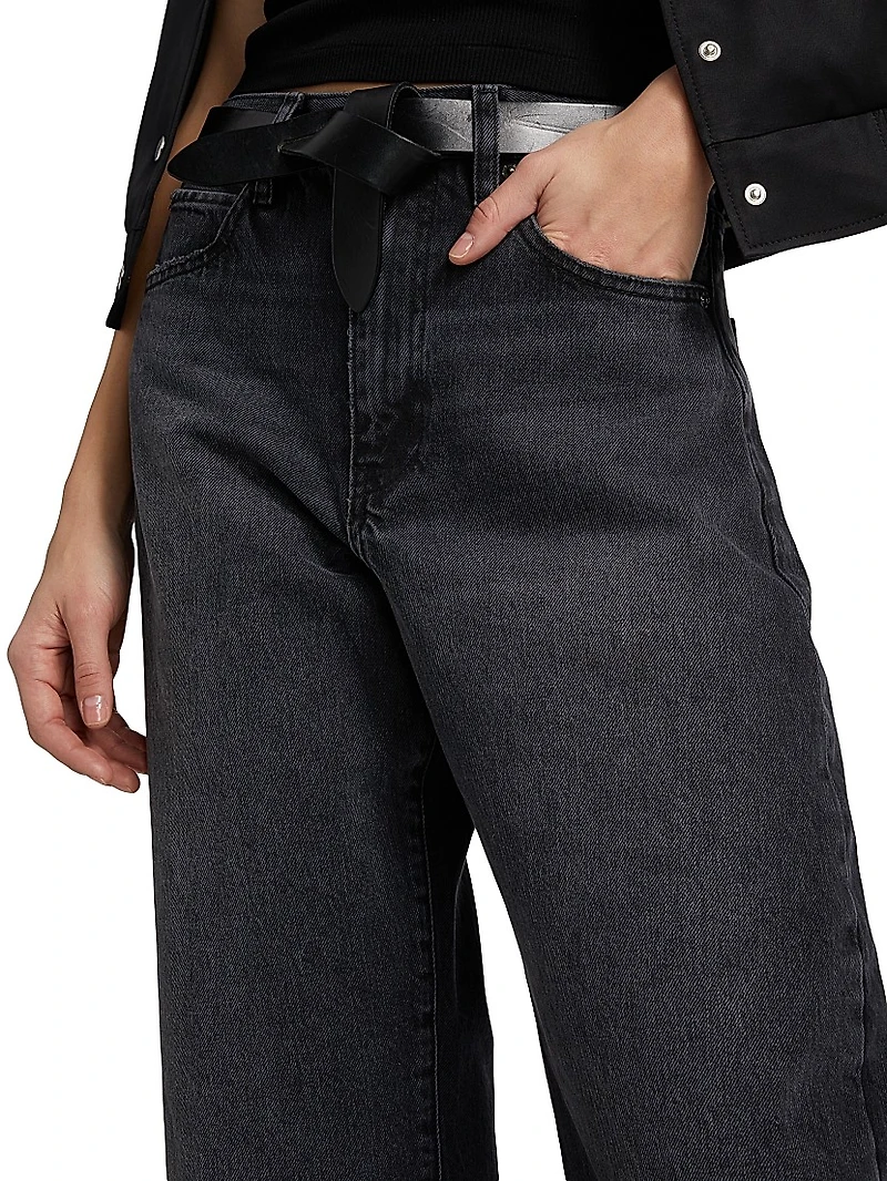 The Bubble Crop Jeans