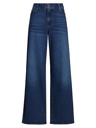 Le Slim Palazzo Jeans