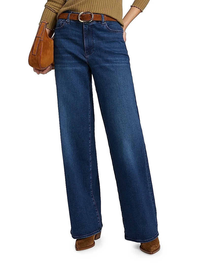 Le Slim Palazzo Jeans