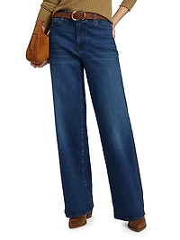 Le Slim Palazzo Jeans