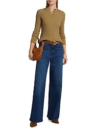 Le Slim Palazzo Jeans