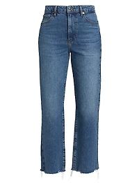 The Ruler High-Rise Stretch Crop Jeans