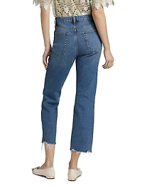 The Ruler High-Rise Stretch Crop Jeans
