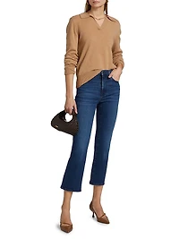 The Reboot Crop Mid-Rise Jeans