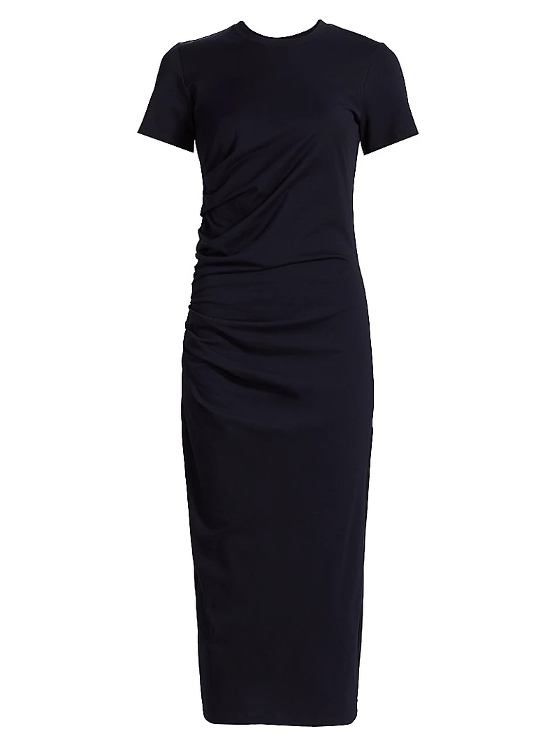 The Twist Cotton Midi-Dress
