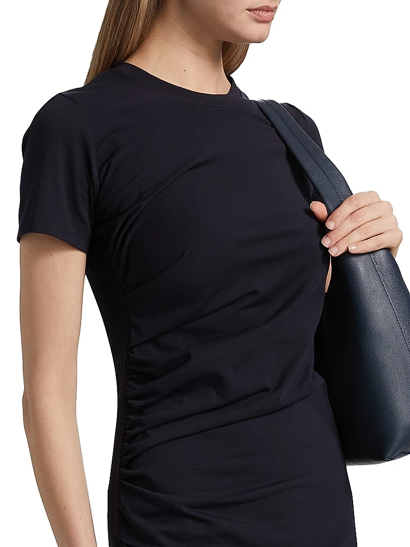 The Twist Cotton Midi-Dress