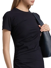 The Twist Cotton Midi-Dress