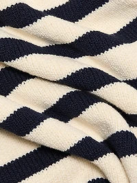 The Harbor Striped Cotton-Blend Sleeveless Top