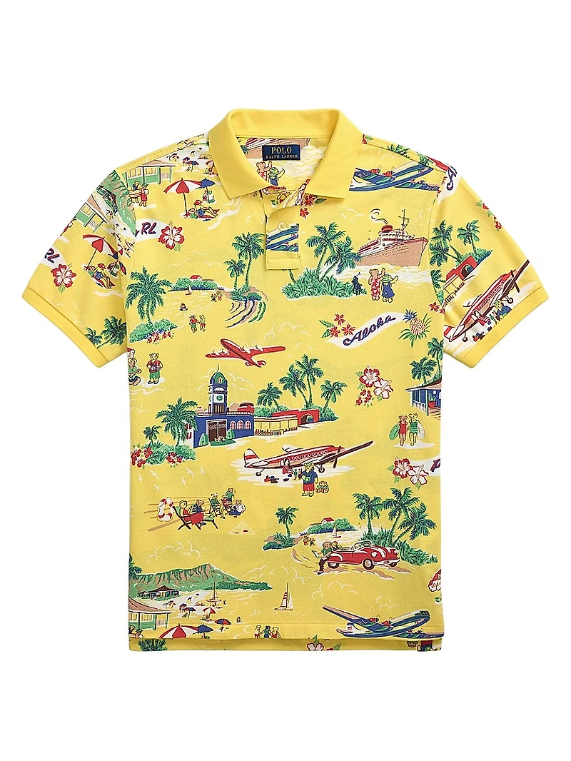 Vacation Polo Bear Shirt