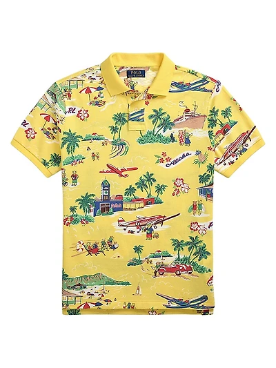 Vacation Polo Bear Shirt