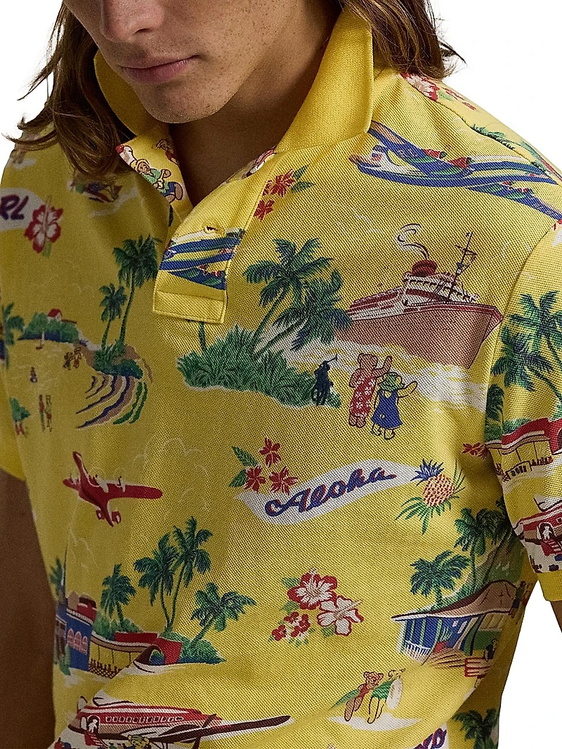 Vacation Polo Bear Shirt