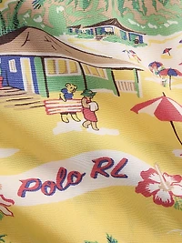 Classic-Fit Polo Bear Camp Shirt