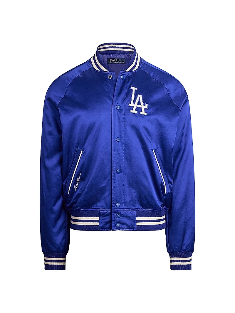 Dodgers Satin Bomber Jacket