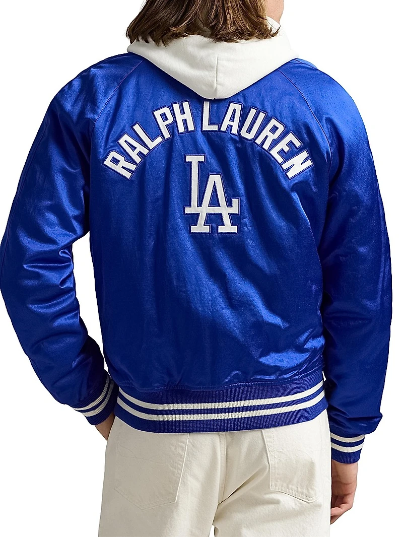 Dodgers Satin Bomber Jacket