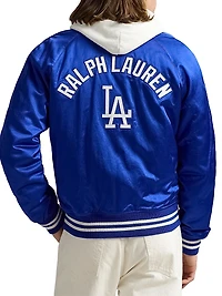 Dodgers Satin Bomber Jacket