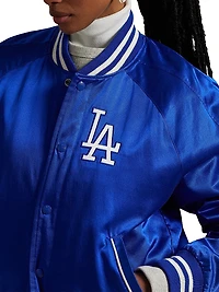Dodgers Satin Bomber Jacket