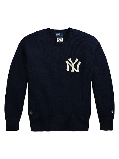Yankees Cotton Crewneck Sweater
