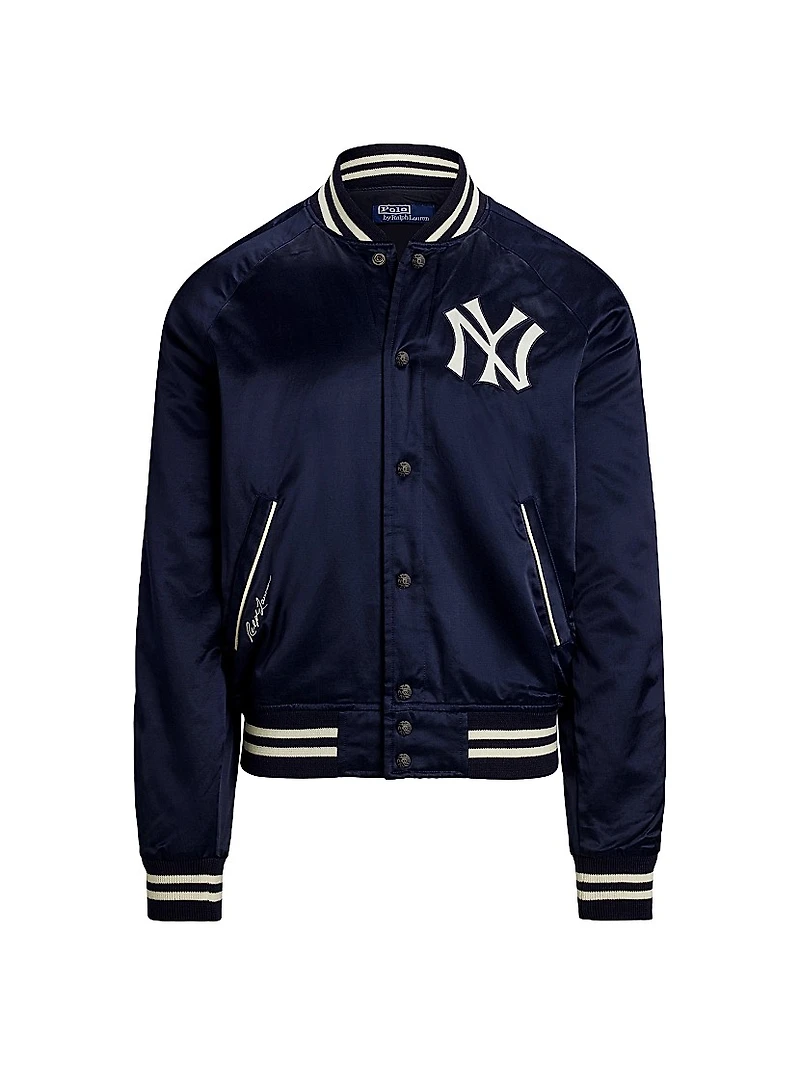 New York Yankees Satin Bomber Jacket
