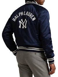 New York Yankees Satin Bomber Jacket