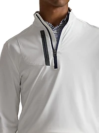 Stretch Jersey Quarter-Zip