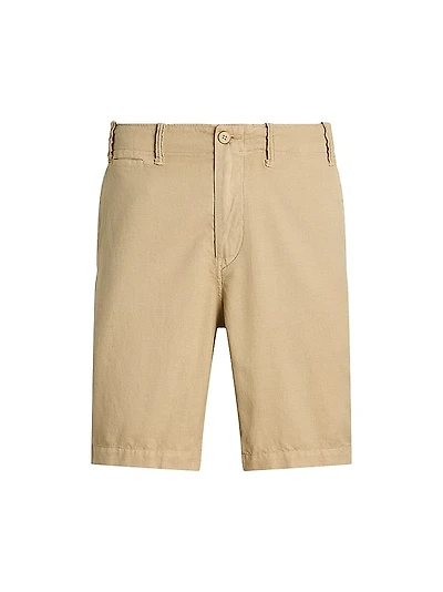 8.5-Inch Classic-Fit Linen-Cotton Shorts