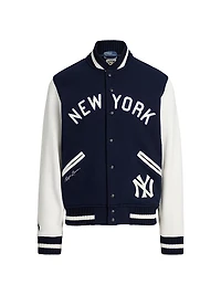 Yankees Fleece Bomber Jacket