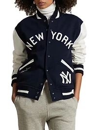 Yankees Fleece Bomber Jacket