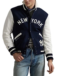 Yankees Fleece Bomber Jacket