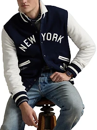 Yankees Fleece Bomber Jacket