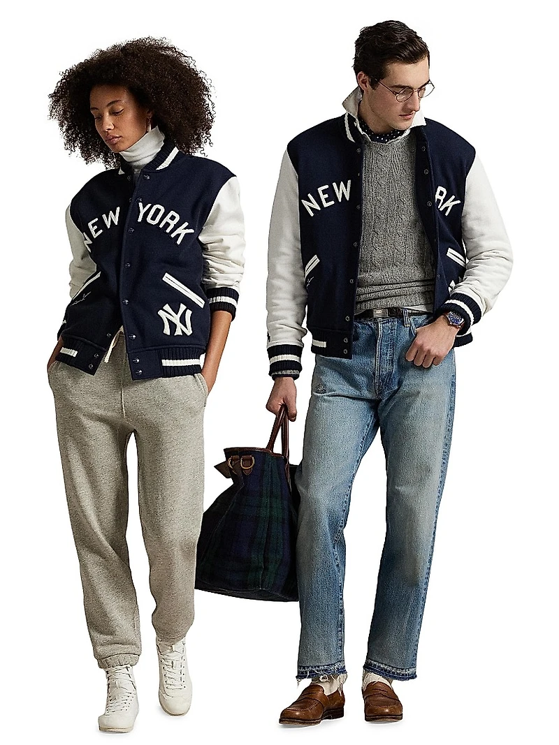 Yankees Fleece Bomber Jacket