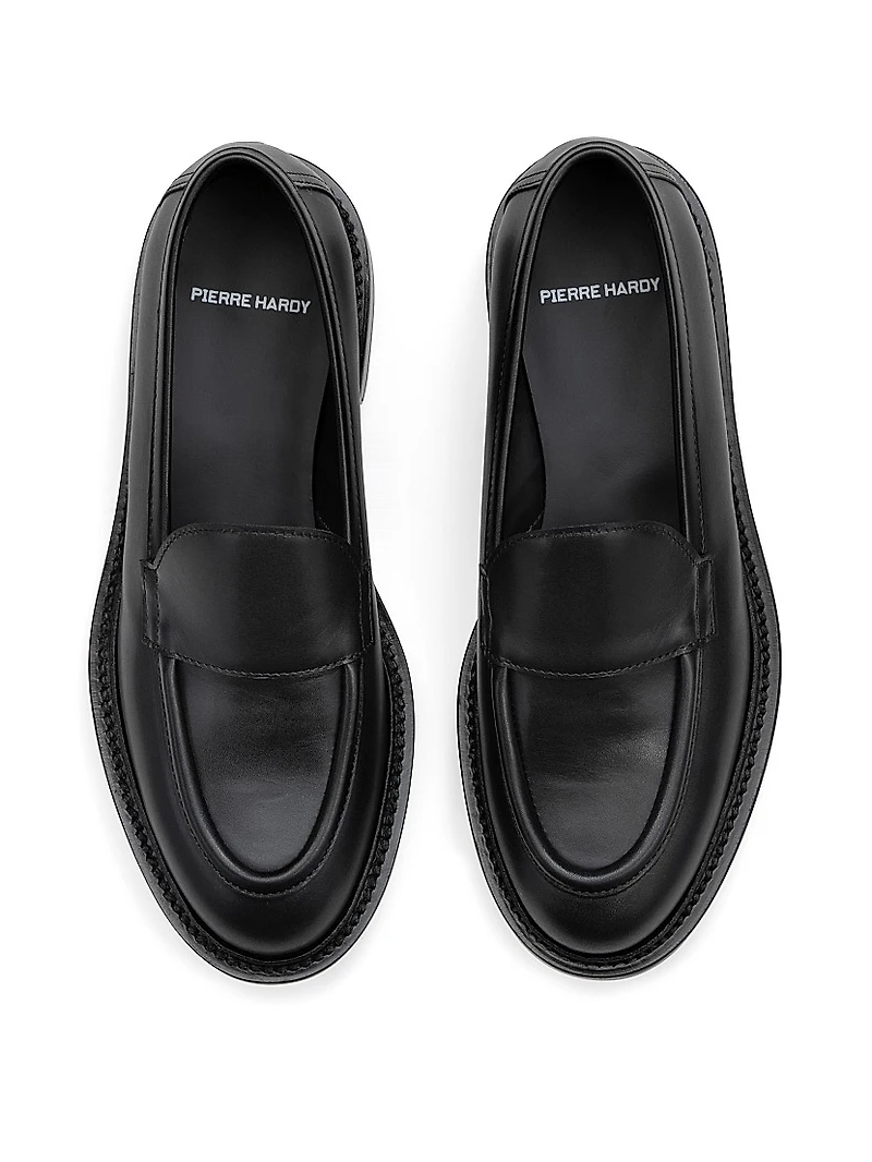 John 45MM Leather Loafers