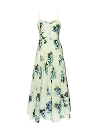 Parden Floral Cotton Midi-Dress