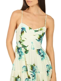 Parden Floral Cotton Midi-Dress