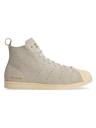 adidas x Wales Bonner Superstar Hi Suede Sneakers