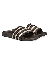 adidas x Wales Bonner Adilette Woven Leather Slides