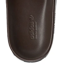 adidas x Wales Bonner Adilette Woven Leather Slides