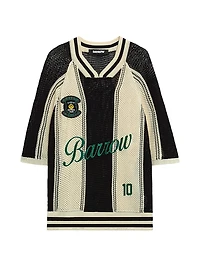 Logo Knitted Jersey T-Shirt