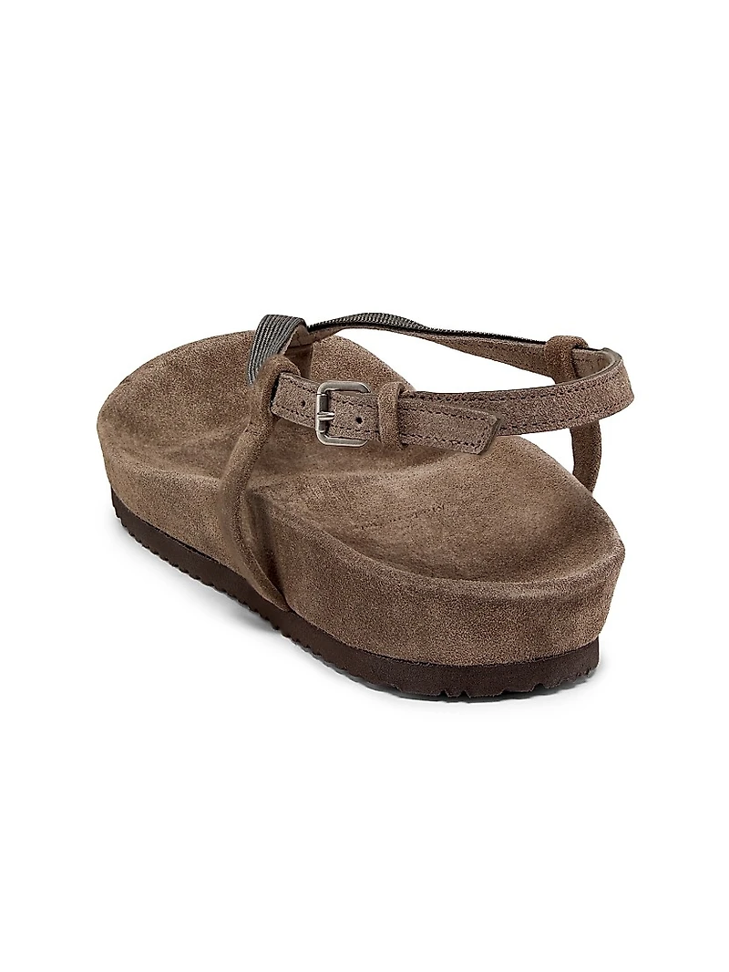 Monili Strappy Leather Sandals