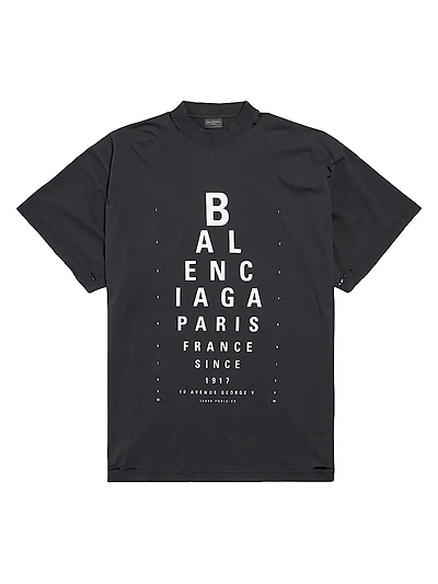 Optical Oversized T-Shirt