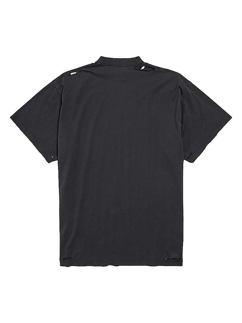 Optical Oversized T-Shirt
