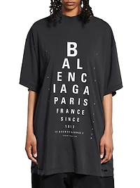 Optical Oversized T-Shirt
