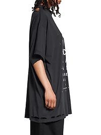 Optical Oversized T-Shirt
