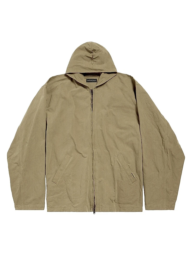 Hooded Zip-Up Jacket