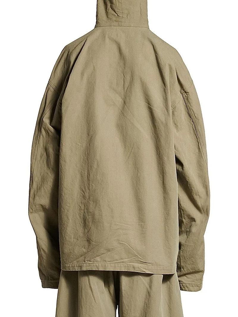 Hooded Zip-Up Jacket