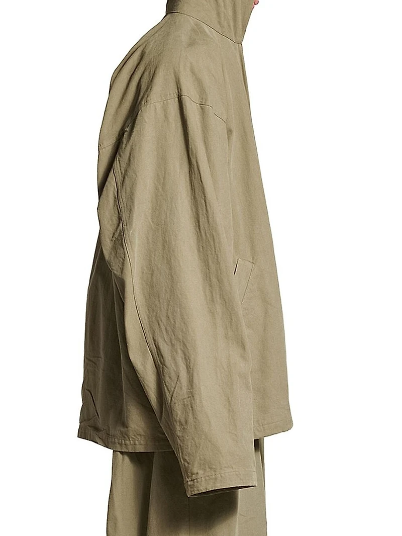 Hooded Zip-Up Jacket