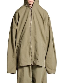 Hooded Zip-Up Jacket