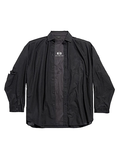 Unity Sports Icon Layered Oversized Shirt