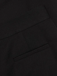 Wool-Blend Straight-Leg Trousers