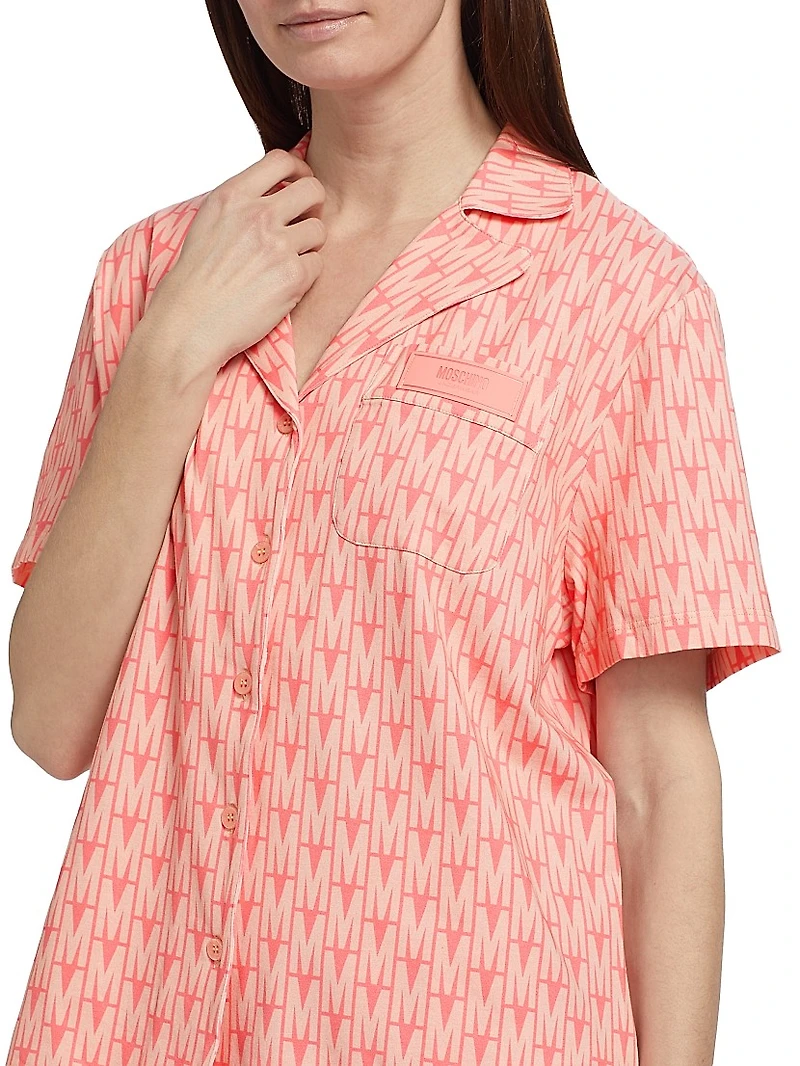 Monogram Print Pajama