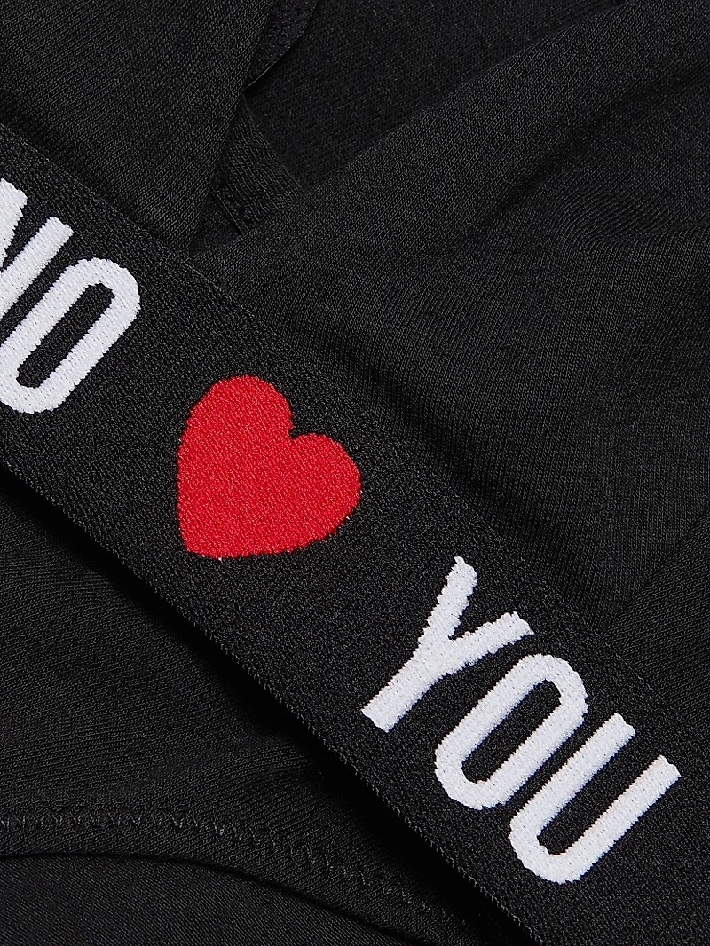 Logo Triangle Bikini Top